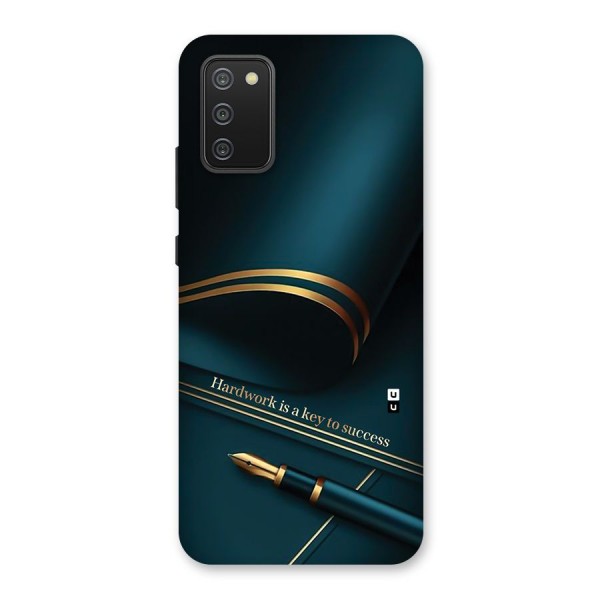 Hardwork Is Key Back Case for Galaxy M02s