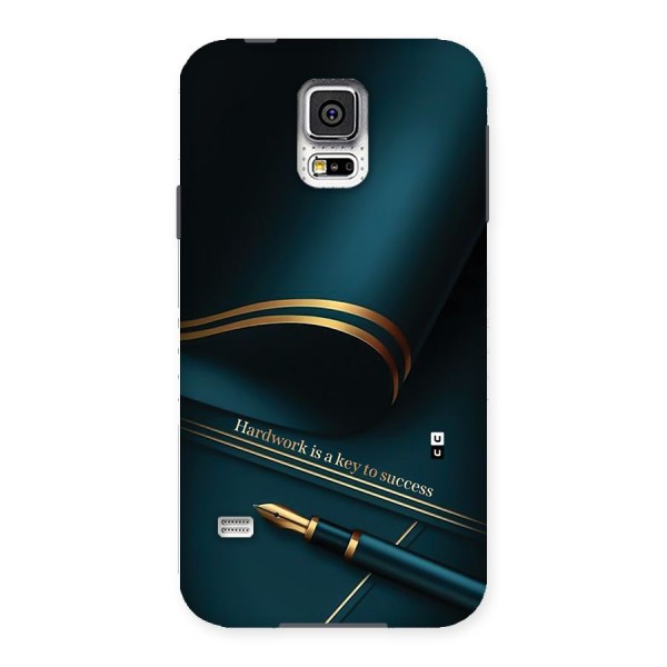 Hardwork Is Key Back Case for Galaxy S5