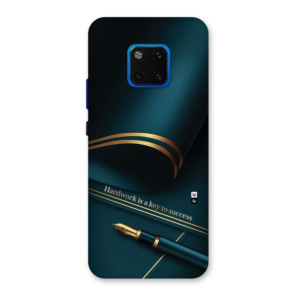 Hardwork Is Key Back Case for Huawei Mate 20 Pro