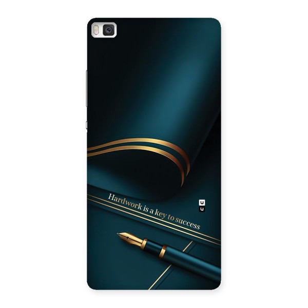 Hardwork Is Key Back Case for Huawei P8