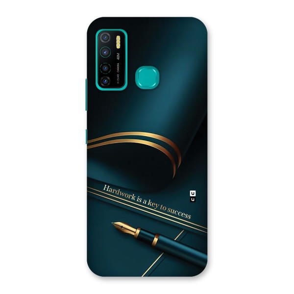 Hardwork Is Key Back Case for Infinix Hot 9 Pro