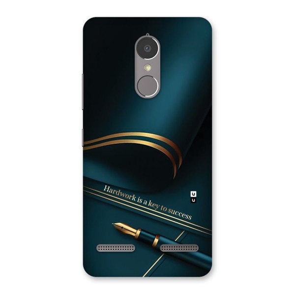 Hardwork Is Key Back Case for Lenovo K6 Power