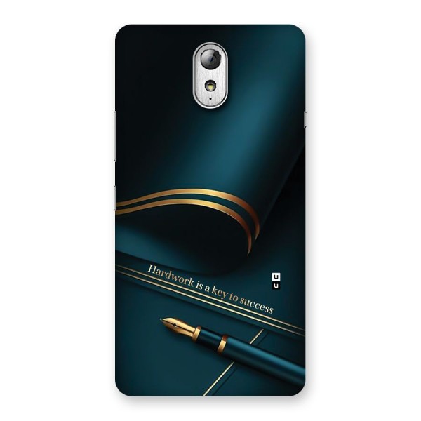 Hardwork Is Key Back Case for Lenovo Vibe P1M