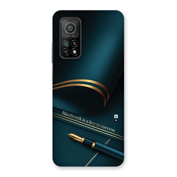Hardwork Is Key Back Case for Mi 10T 5G