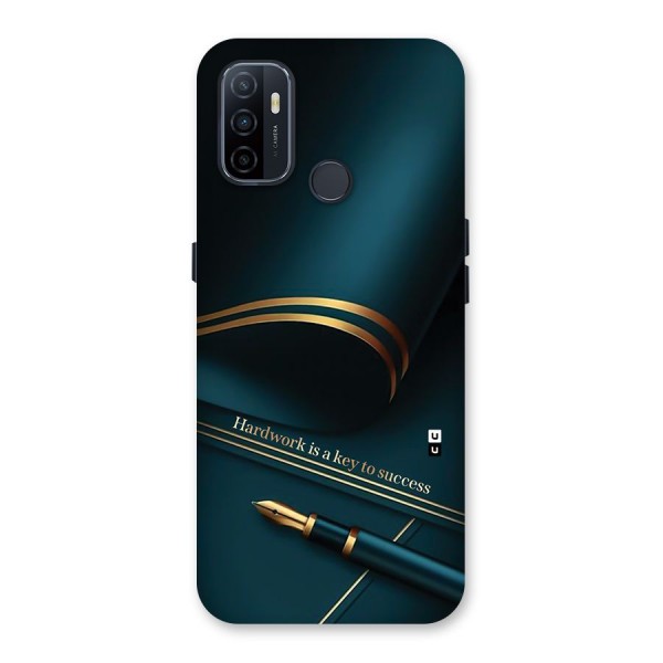 Hardwork Is Key Back Case for Oppo A32