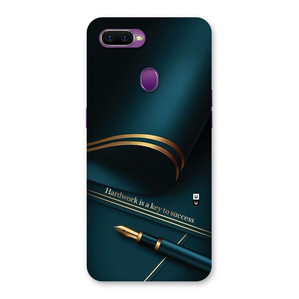Hardwork Is Key Back Case for Oppo F9