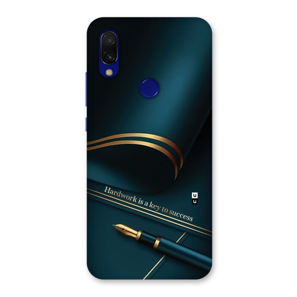 Hardwork Is Key Back Case for Redmi 7