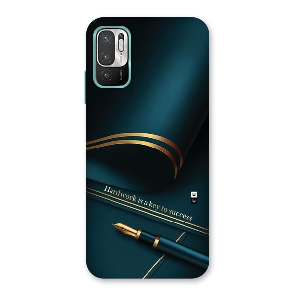 Hardwork Is Key Back Case for Redmi Note 10T 5G
