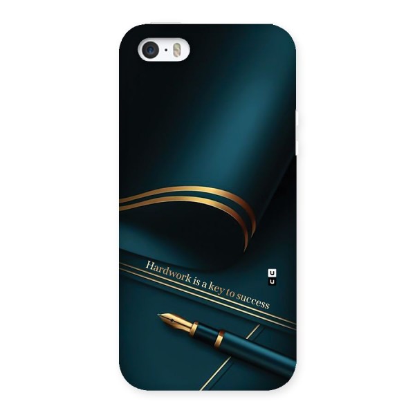 Hardwork Is Key Back Case for iPhone 5 5s