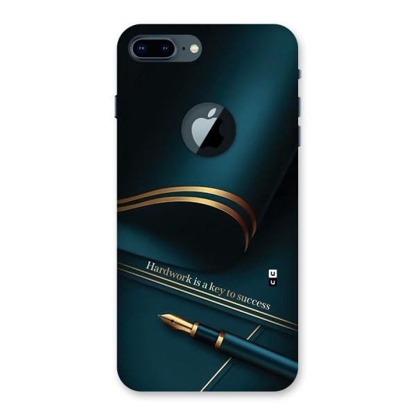 Hardwork Is Key Back Case for iPhone 7 Plus Logo Cut