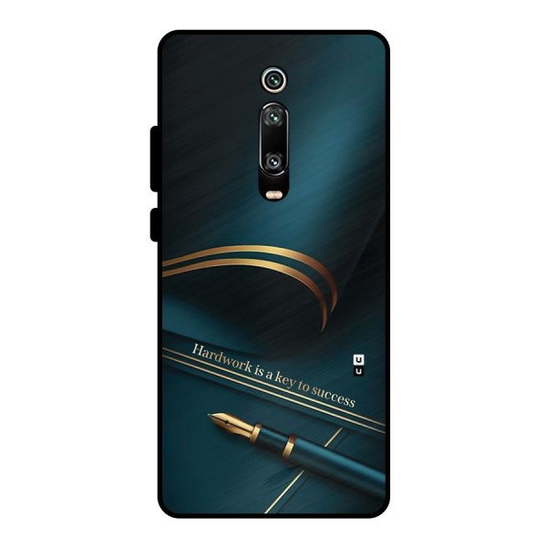 Hardwork Is Key Metal Back Case for Redmi K20 Pro