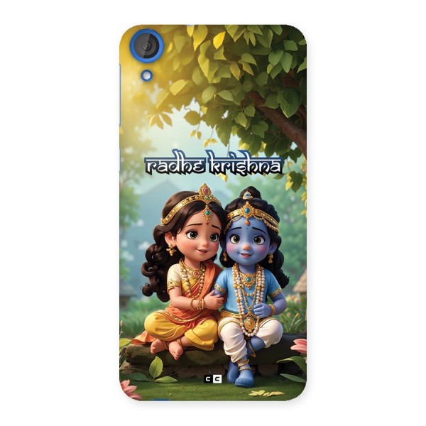 Hare Radhe Krishna Back Case for Desire 820