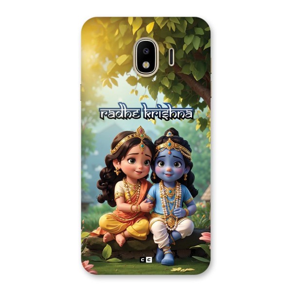 Hare Radhe Krishna Back Case for Galaxy J4