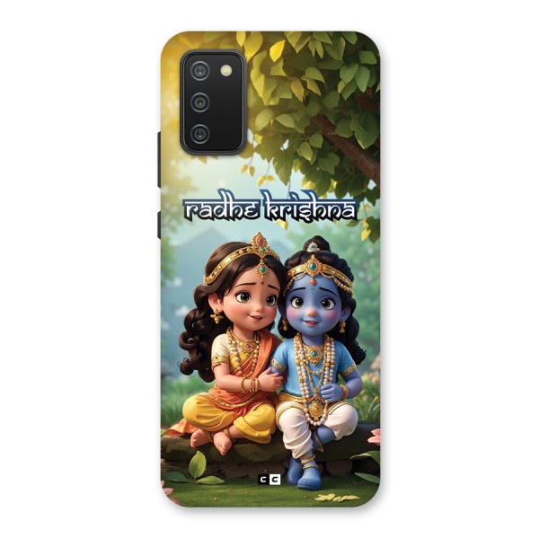 Hare Radhe Krishna Back Case for Galaxy M02s