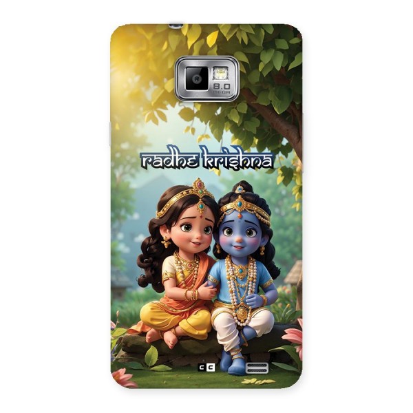 Hare Radhe Krishna Back Case for Galaxy S2