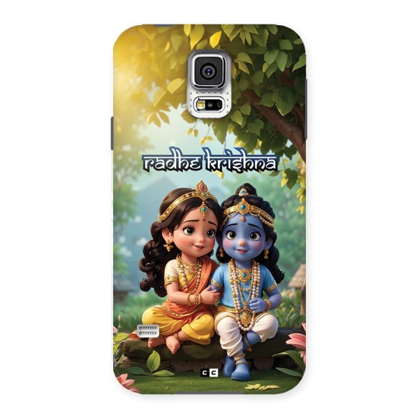 Hare Radhe Krishna Back Case for Galaxy S5