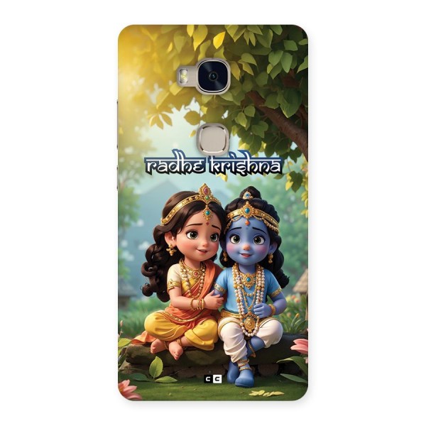 Hare Radhe Krishna Back Case for Honor 5X