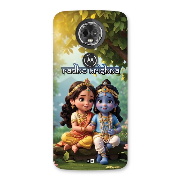 Hare Radhe Krishna Back Case for Moto E5 Plus