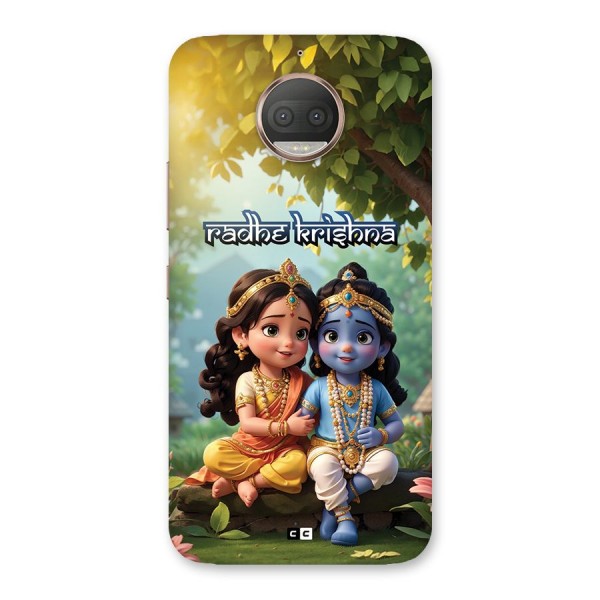 Hare Radhe Krishna Back Case for Moto G5s Plus