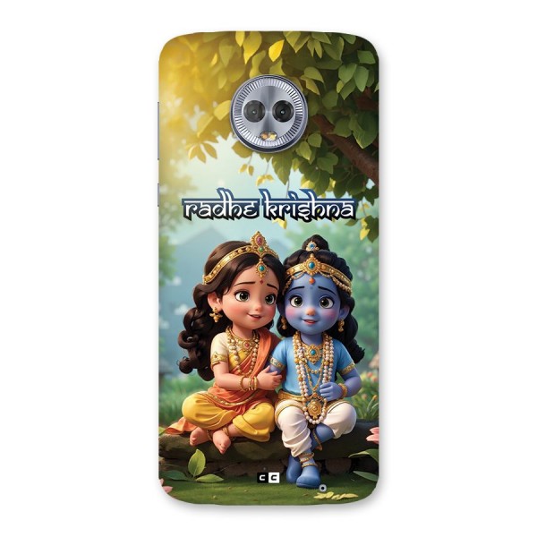 Hare Radhe Krishna Back Case for Moto G6 Plus