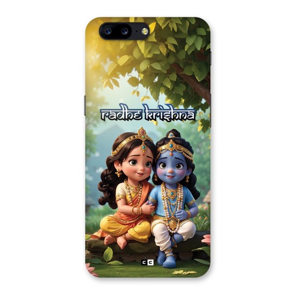 Hare Radhe Krishna Back Case for OnePlus 5