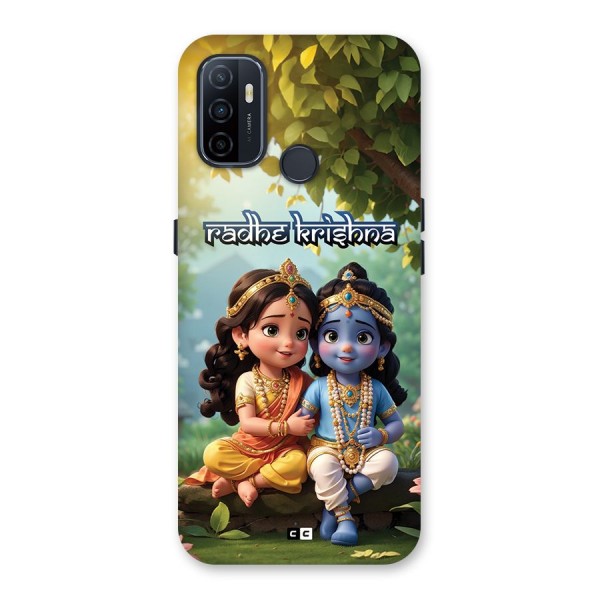 Hare Radhe Krishna Back Case for Oppo A33 (2020)