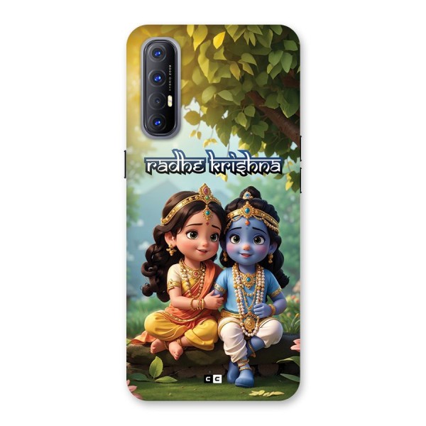 Hare Radhe Krishna Back Case for Oppo Reno3 Pro