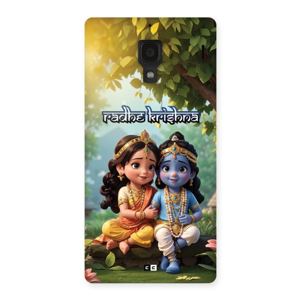 Hare Radhe Krishna Back Case for Redmi 1s