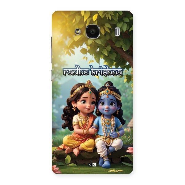 Hare Radhe Krishna Back Case for Redmi 2s