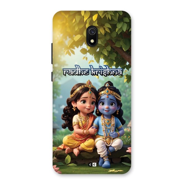Hare Radhe Krishna Back Case for Redmi 8A