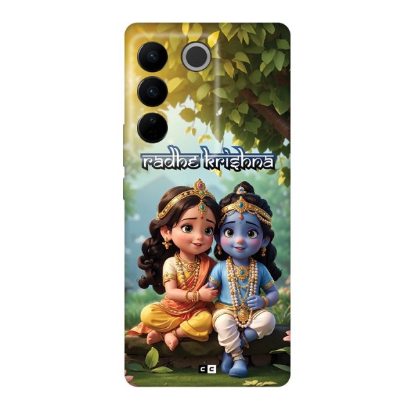 Hare Radhe Krishna Back Case for Vivo V27