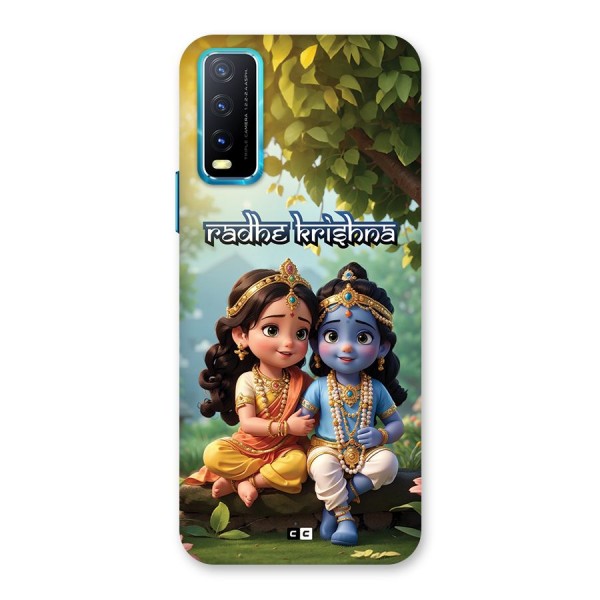 Hare Radhe Krishna Back Case for Vivo Y20i
