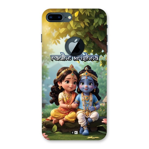 Hare Radhe Krishna Back Case for iPhone 7 Plus Logo Cut