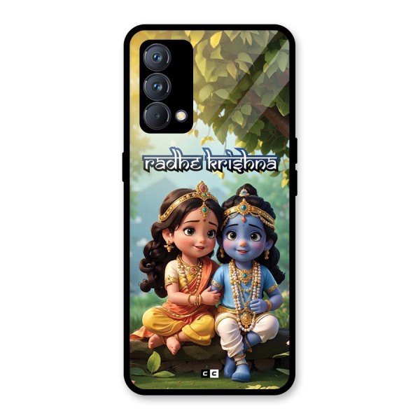 Hare Radhe Krishna Glass Back Case for Realme GT Master Edition