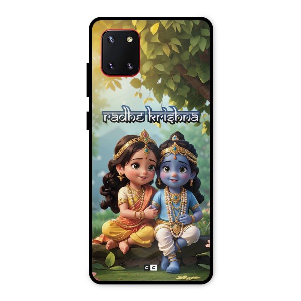 Hare Radhe Krishna Metal Back Case for Galaxy Note 10 Lite