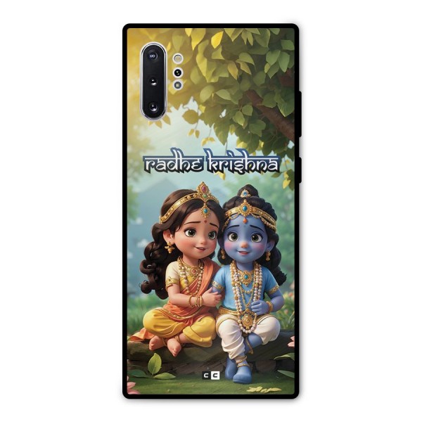 Hare Radhe Krishna Metal Back Case for Galaxy Note 10 Plus