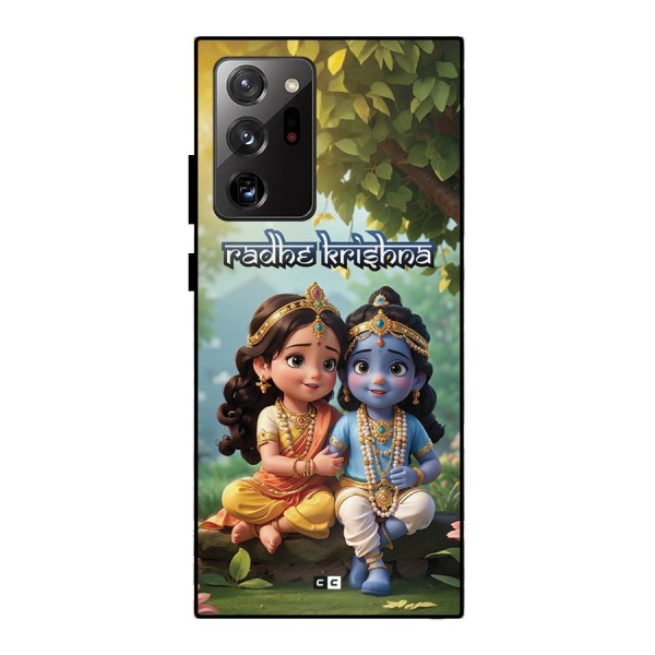 Hare Radhe Krishna Metal Back Case for Galaxy Note 20 Ultra