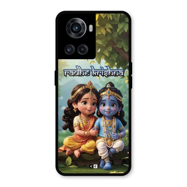 Hare Radhe Krishna Metal Back Case for OnePlus 10R