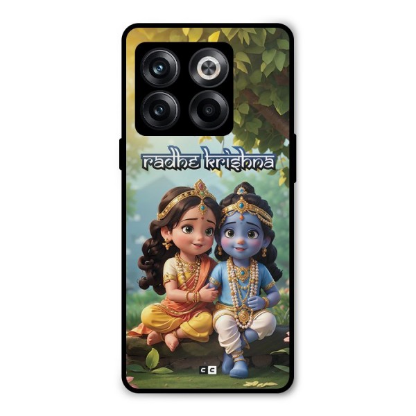 Hare Radhe Krishna Metal Back Case for OnePlus 10T