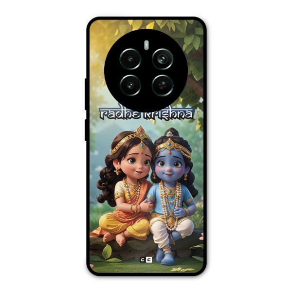 Hare Radhe Krishna Metal Back Case for Realme Narzo 70 Pro