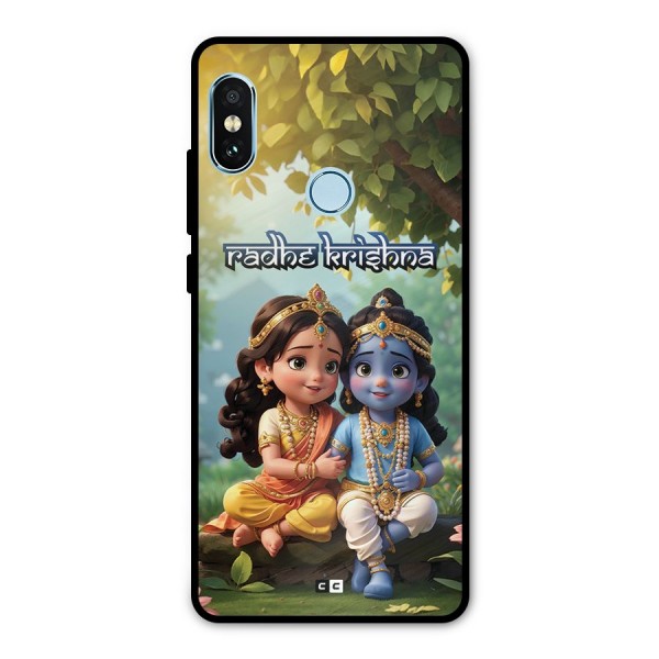 Hare Radhe Krishna Metal Back Case for Redmi Note 5 Pro