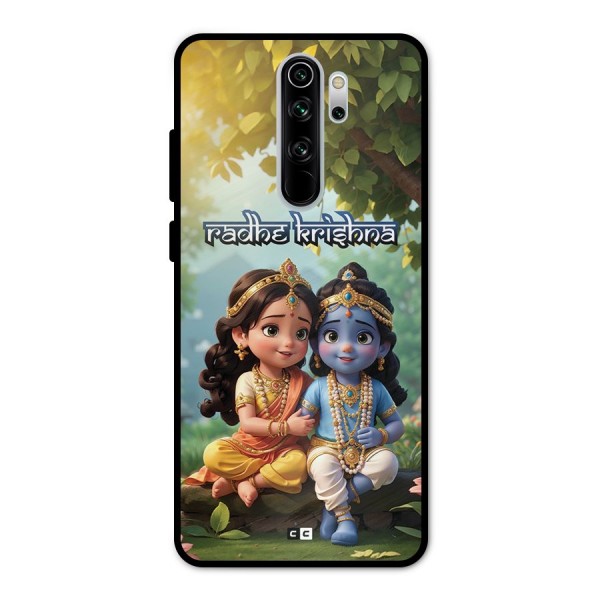 Hare Radhe Krishna Metal Back Case for Redmi Note 8 Pro