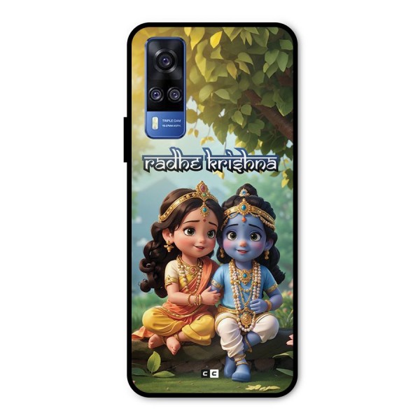 Hare Radhe Krishna Metal Back Case for Vivo Y51A