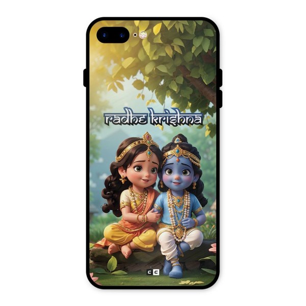 Hare Radhe Krishna Metal Back Case for iPhone 7 Plus
