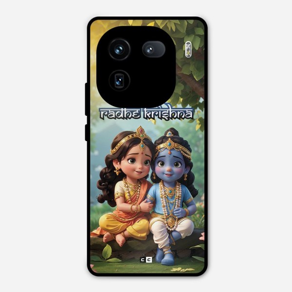 Hare Radhe Krishna Metal Back Case for iQOO 12