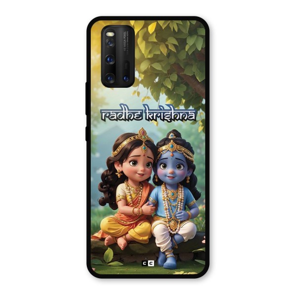 Hare Radhe Krishna Metal Back Case for iQOO 3