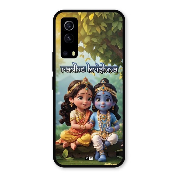 Hare Radhe Krishna Metal Back Case for iQOO Z3