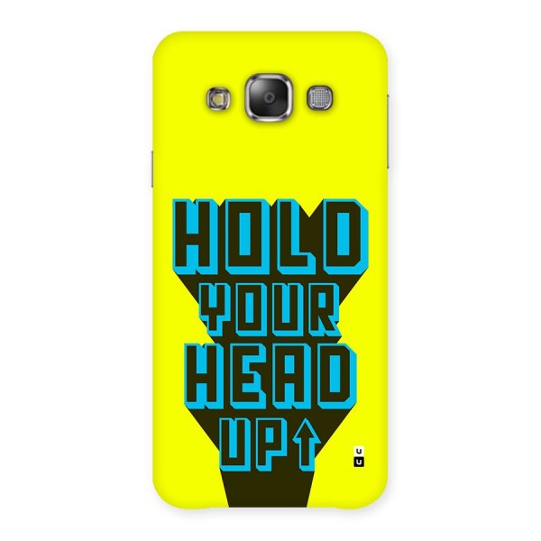 Head Up Back Case for Galaxy E7