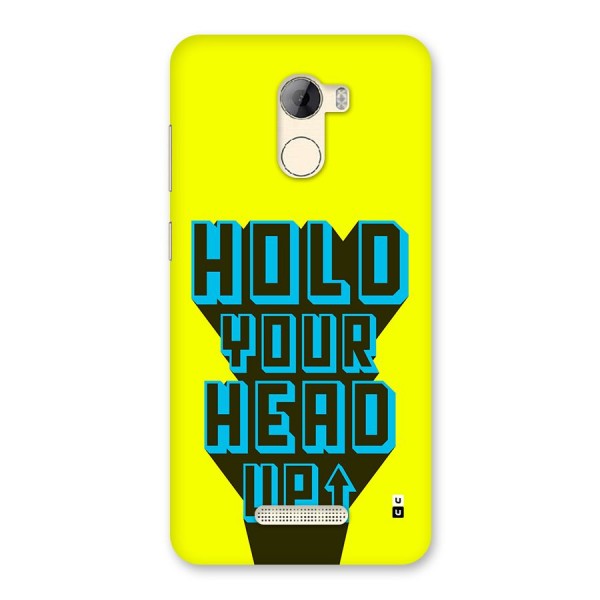 Head Up Back Case for Gionee A1 LIte