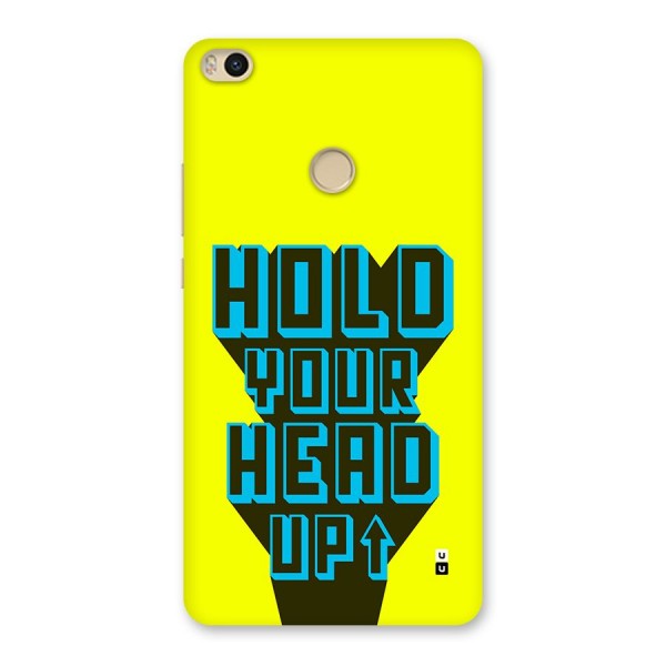Head Up Back Case for Mi Max 2